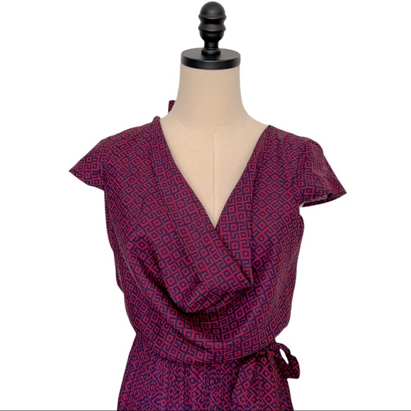 ModCloth Yumi Pleated Draped Cowl Dress | 0/2 - Picture 2 of 8